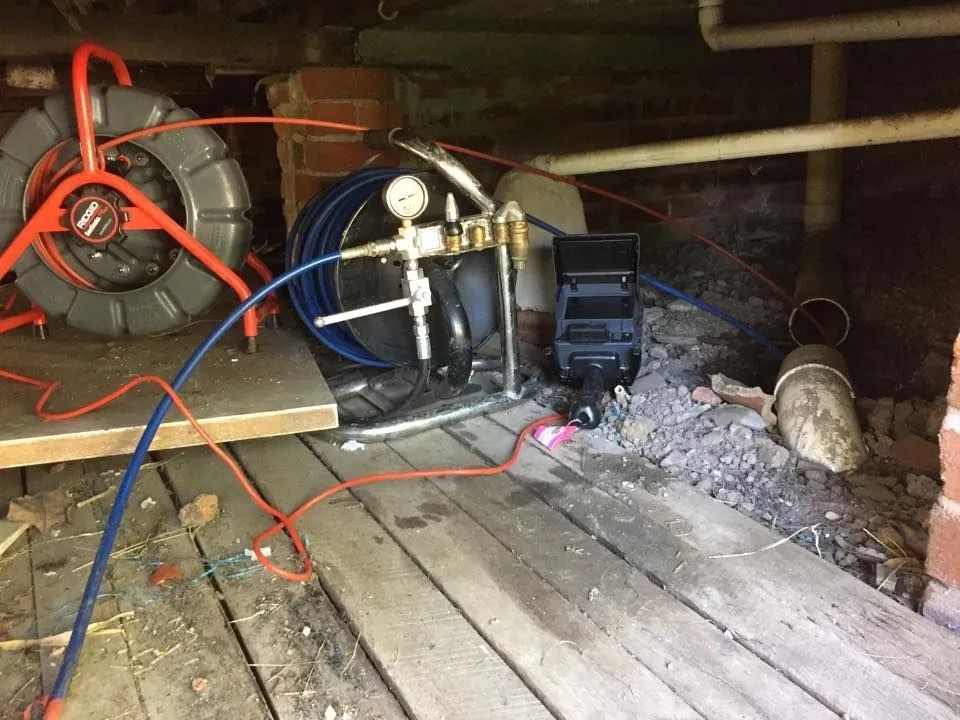Water Pressure Testing by Drain King